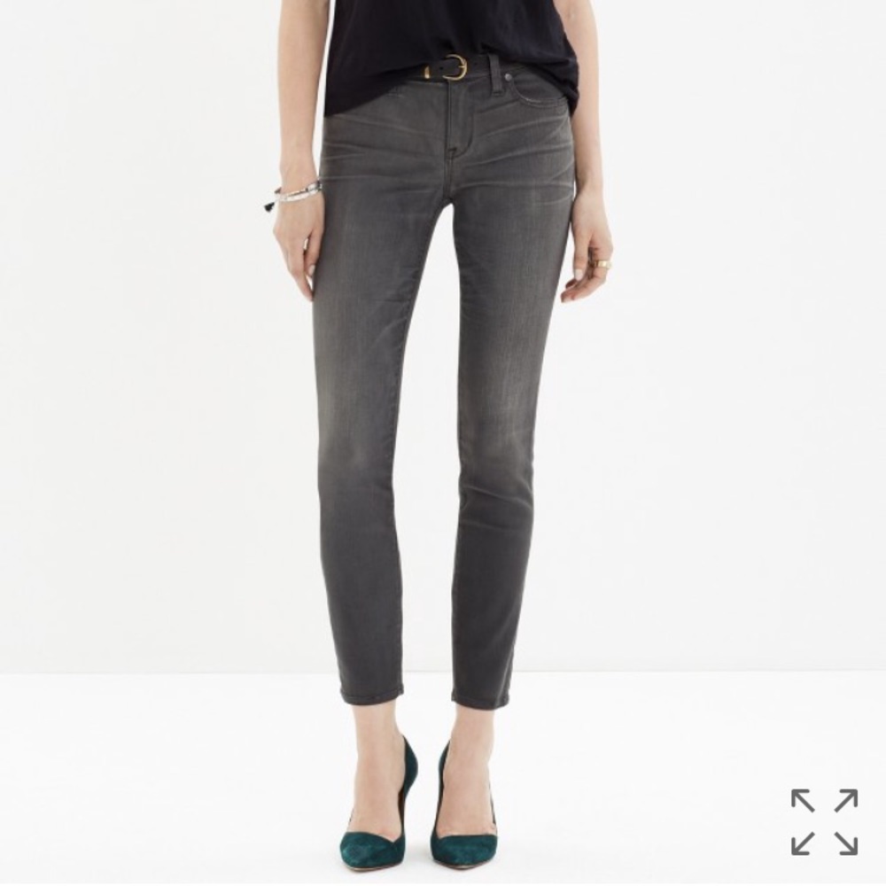 Madewell Skinny Skinny Grey Jeans